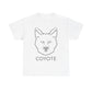 Coyote Graphic Unisex Heavy Cotton Tee - BIG GRAPHIC