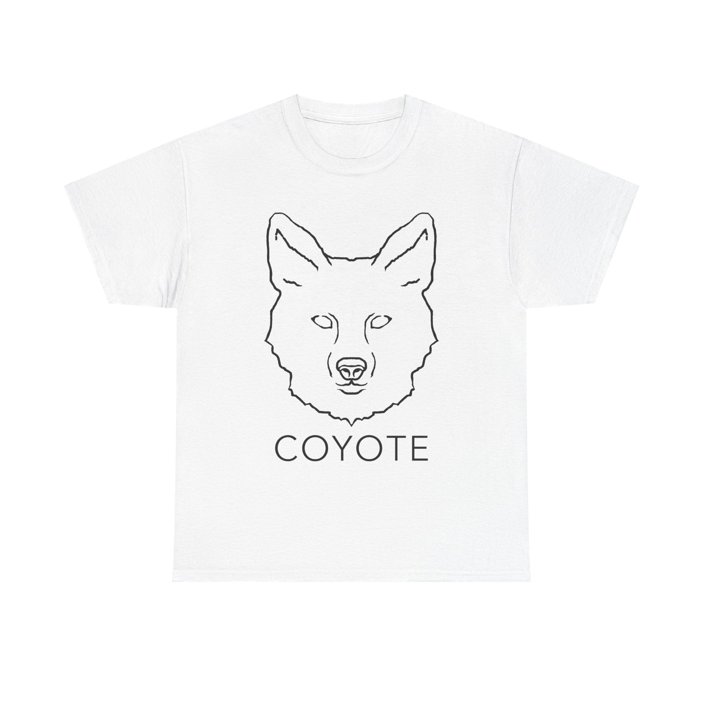 Coyote Graphic Unisex Heavy Cotton Tee - BIG GRAPHIC