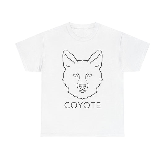 Coyote Graphic Unisex Heavy Cotton Tee - BIG GRAPHIC