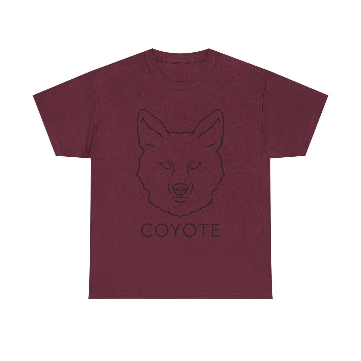 Coyote Graphic Unisex Heavy Cotton Tee - BIG GRAPHIC