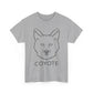 Coyote Graphic Unisex Heavy Cotton Tee - BIG GRAPHIC
