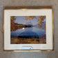 Framed Whitefish Lake photograph
