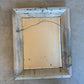 Back of frame with hanging wire