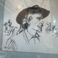 Cowboy portrait detail