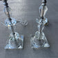 Faceted crystal stems and bases