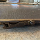 Edge detail with hinge and foot