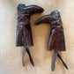 Boots with pull straps