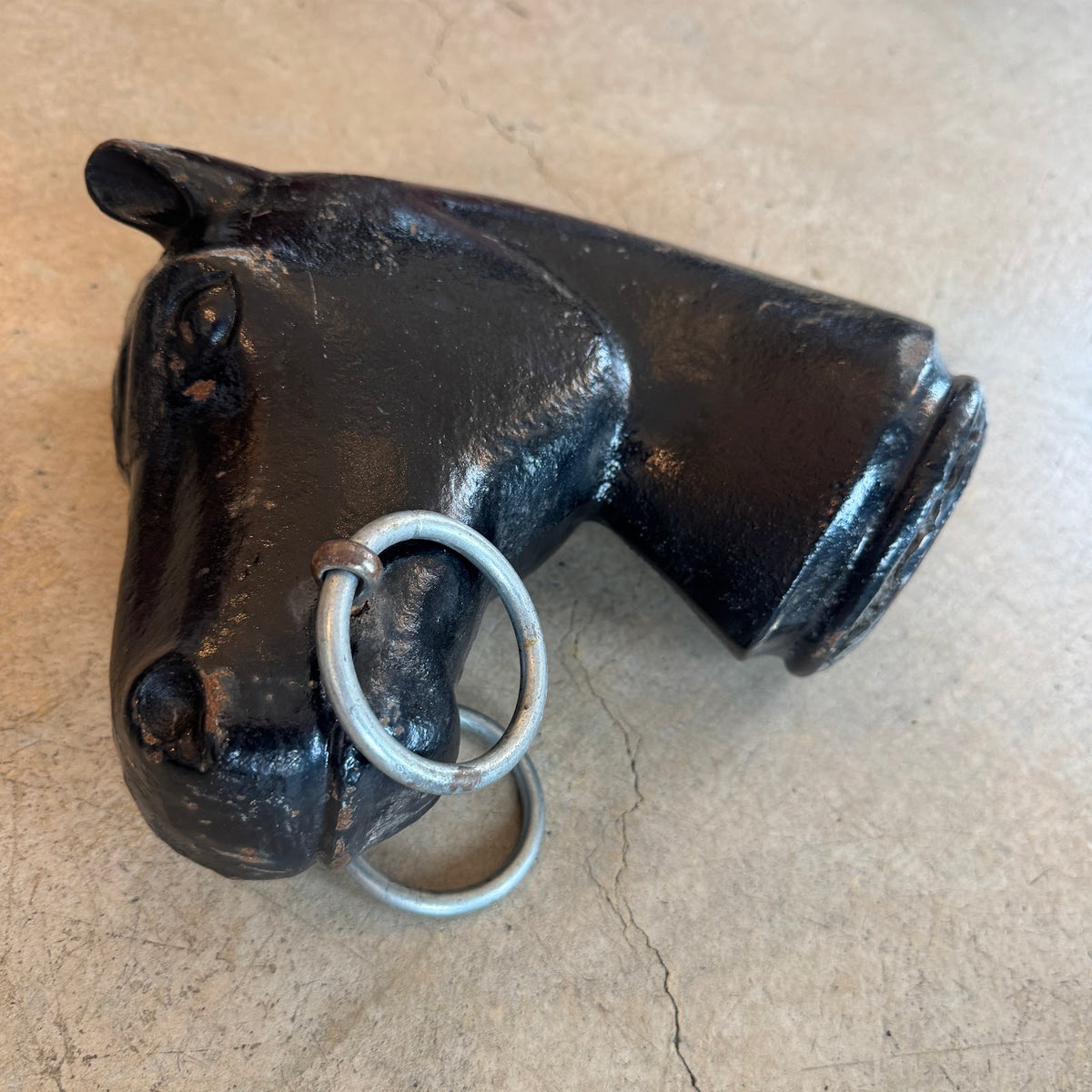 Horse head, other side