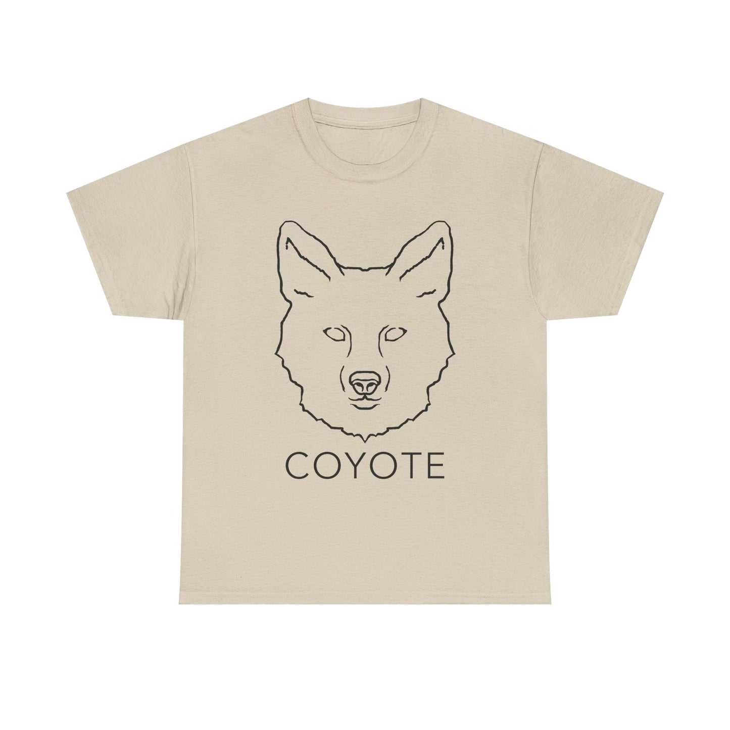 Coyote Graphic Unisex Heavy Cotton Tee - BIG GRAPHIC