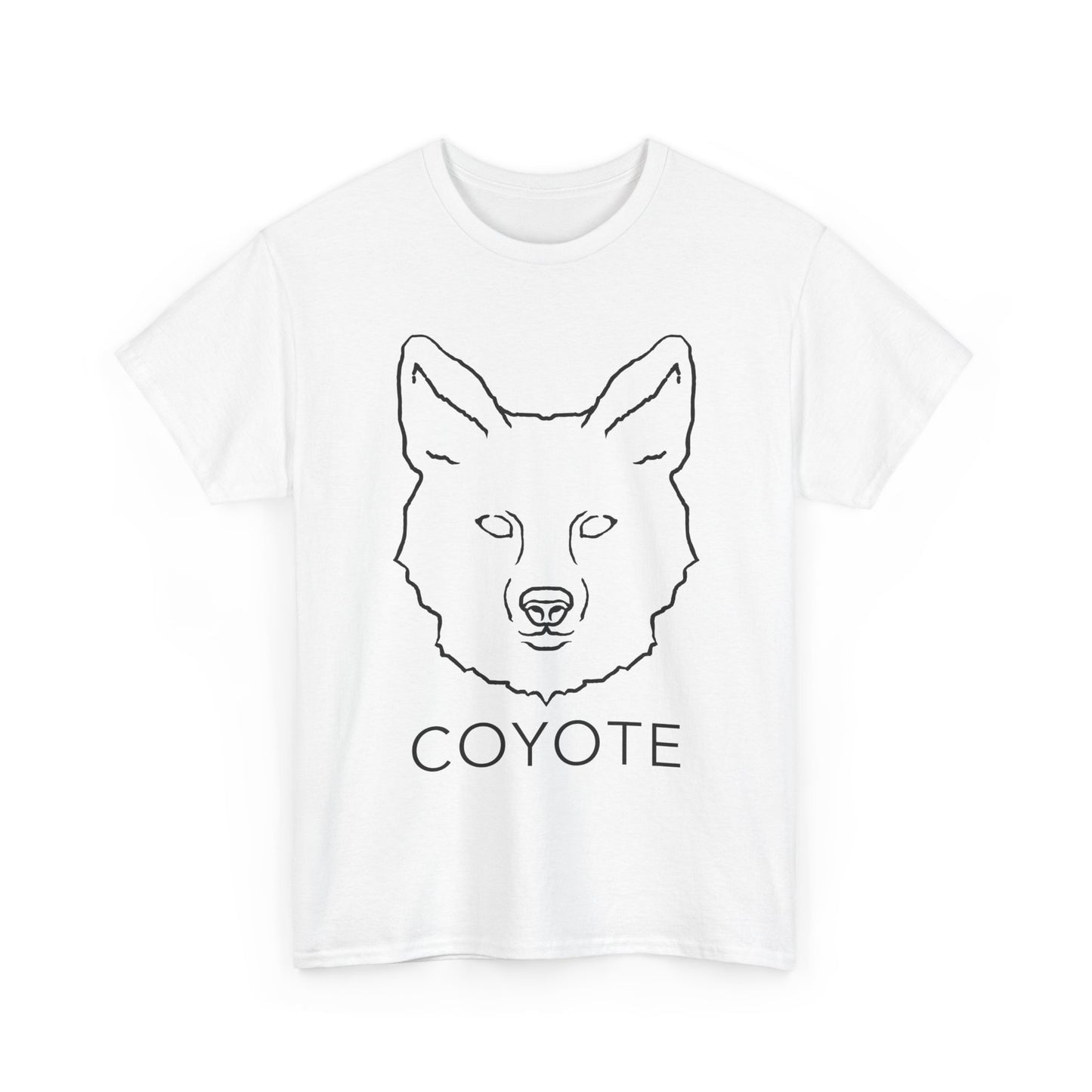 Coyote Graphic Unisex Heavy Cotton Tee - BIG GRAPHIC