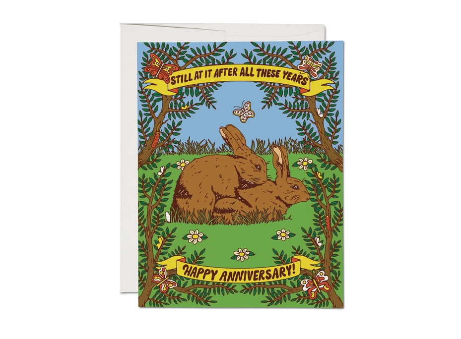 Still At It Anniversary Greeting Card