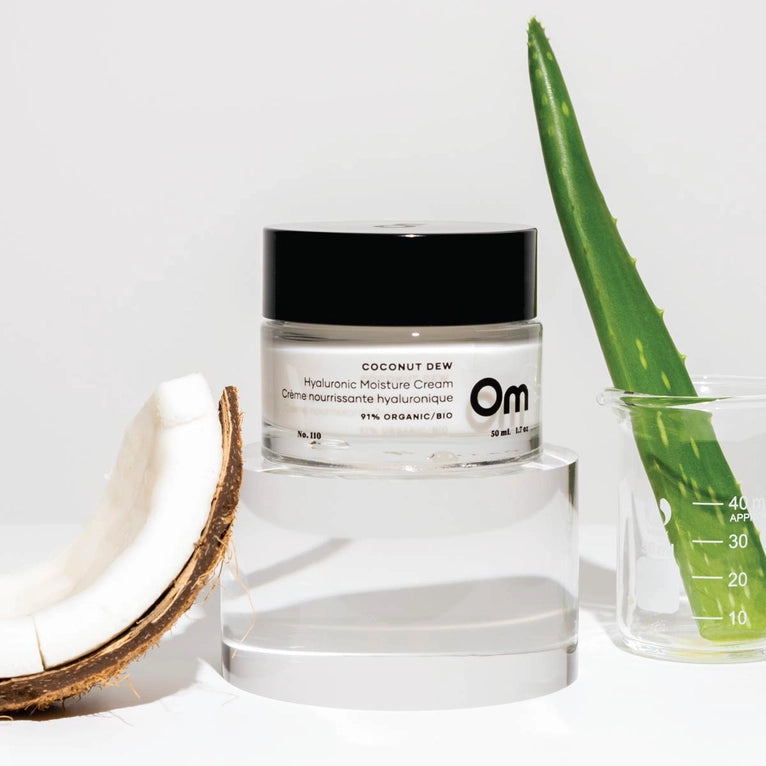 Coconut Dew Hyaluronic Moisture Cream - OM ORGANICS