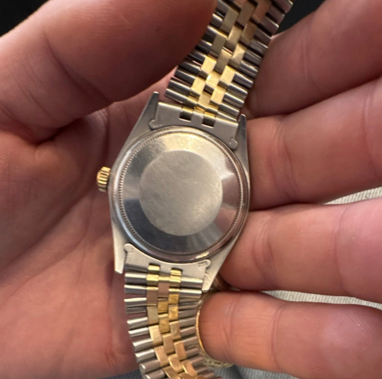 1972 36mm Datejust Stainless and 18k