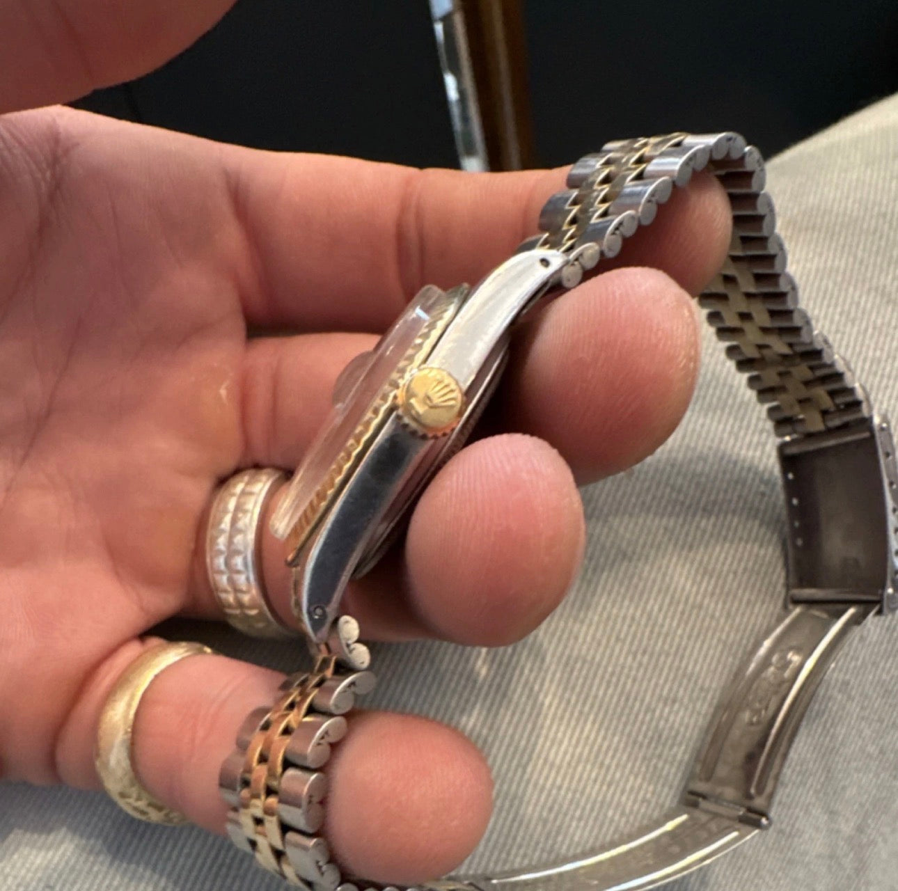 1972 36mm Datejust Stainless and 18k