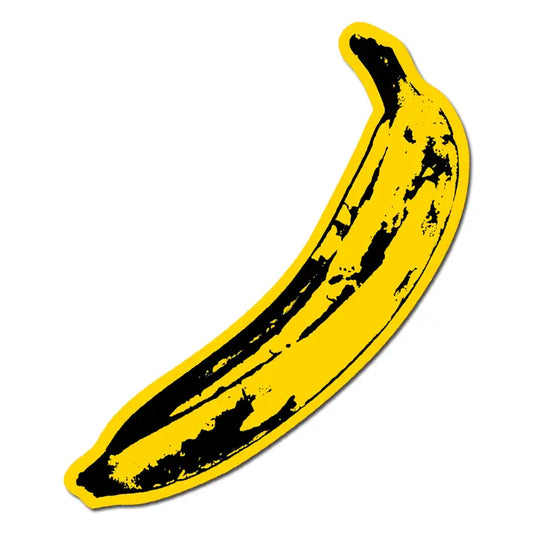 Big Banana By Andy Warhol - Die-Cut Sticker