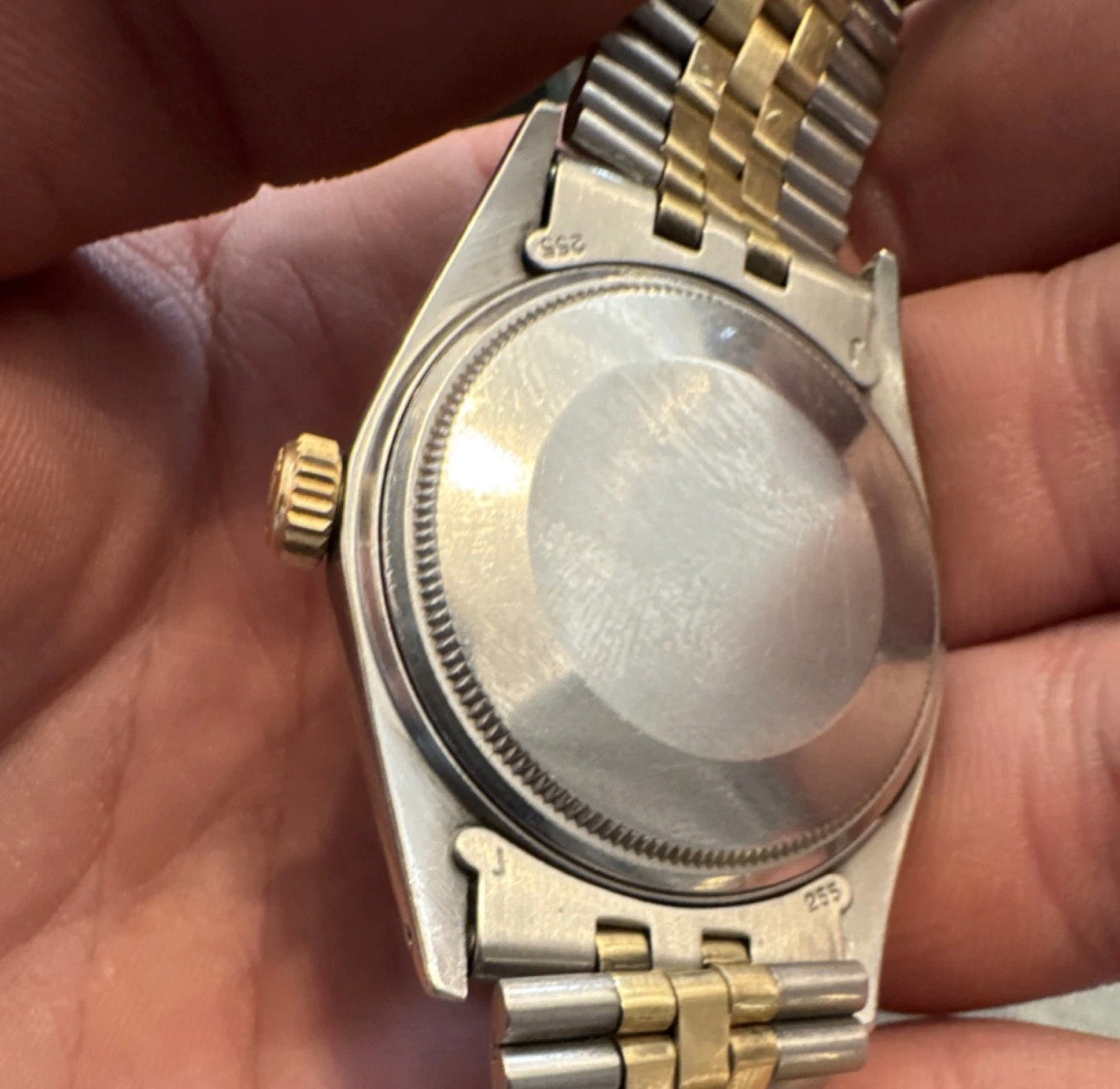 1972 36mm Datejust Stainless and 18k