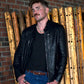 Rick Owens Black Leather Jacket - Size 55 - Large