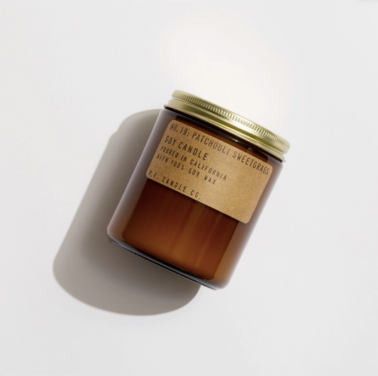 Patchouli Sweetgrass - 7.2 oz Standard Soy Candle