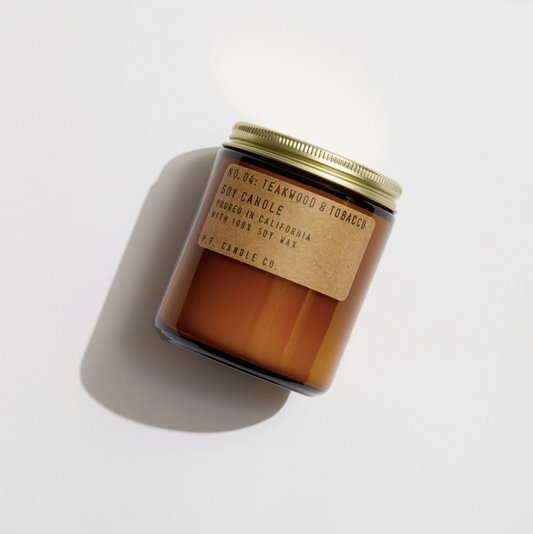 Teakwood & Tobacco - 7.2 oz Standard Soy Candle