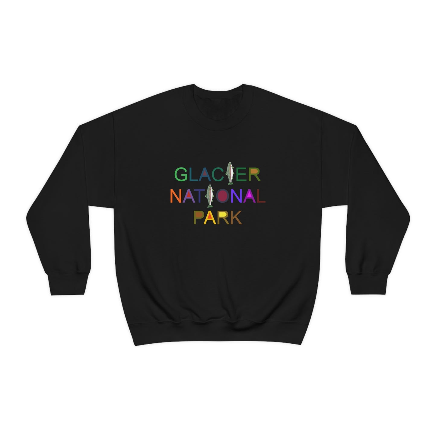 Glacier National Park Crewneck Sweatshirt